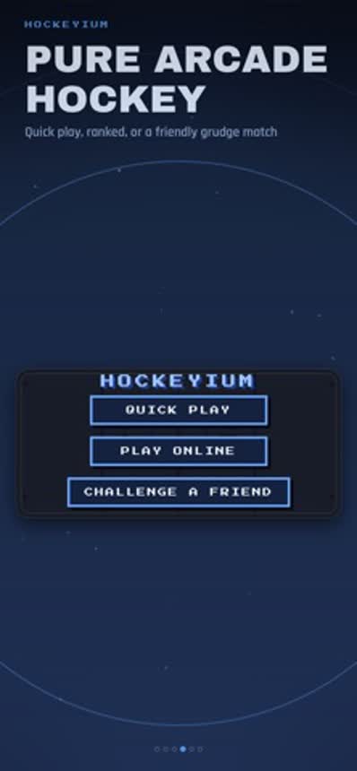 Hockeyium screen 3