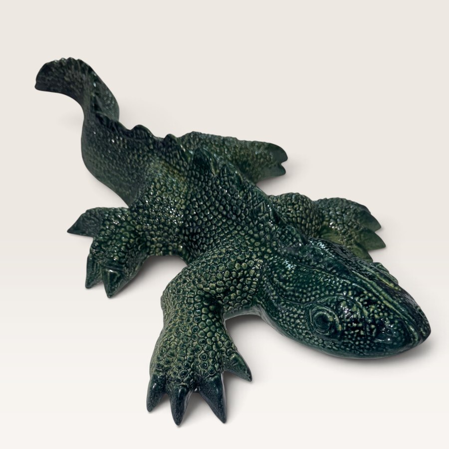 The same lizard on a clean background
